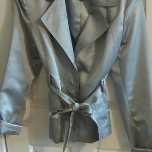 Designer Express partial silk jacket - blazer